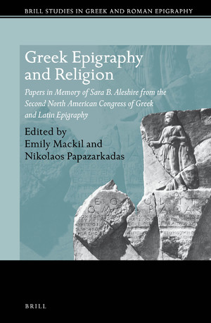 cover Mackil Greek Epigraphy and Religion
