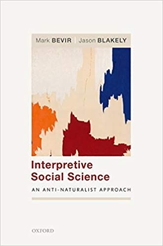 Cover Bevir Interpretive Social Science